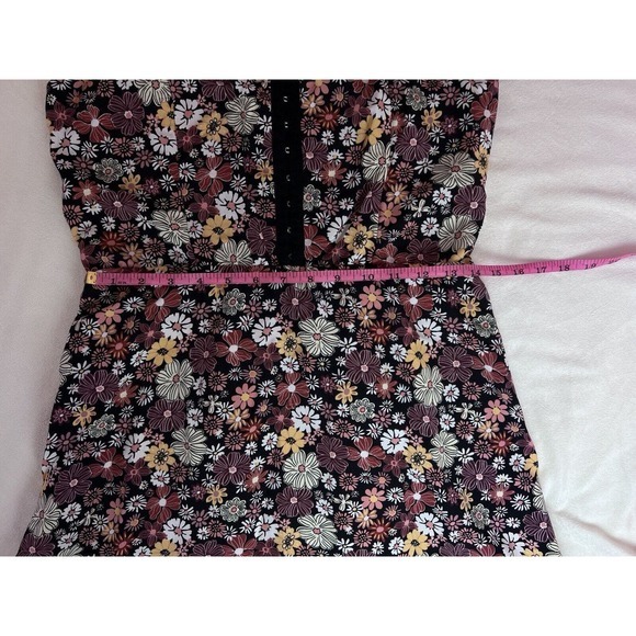 Lily Rose Medium‎ Multicolored Floral Dress Size:L. NWOT - Picture 7 of 11